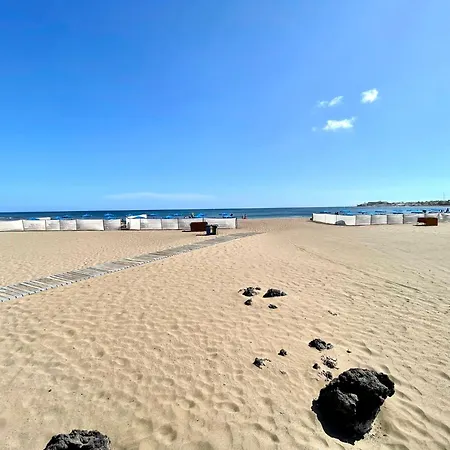 Lc Apartamento De Un Dormitorio Vista Mar, A 50m De La Playa Puerto Del Carmen Appartement *
